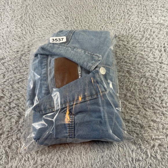 BBJ Los Angeles Light Wash Denim Jacket Women's Size S Cropped Trucker Style - Picture 8 of 8